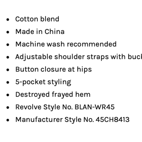 Blank NYC Denim Shortall - Picture 5 of 5